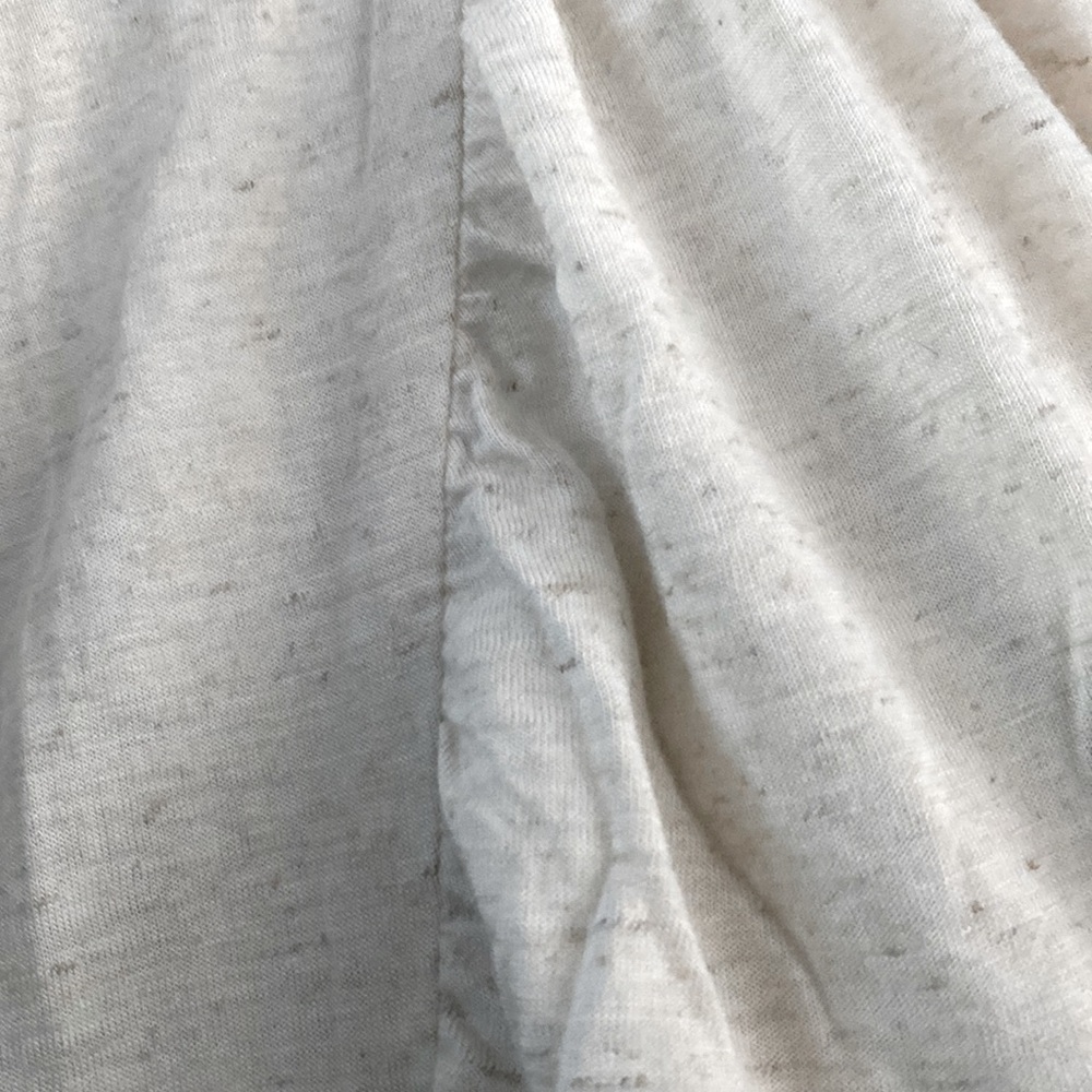 NWOT the PODOLLS Beige Space Dyed Front Seamed Draped Blouse🤍🤍🤍 - Picture 6 of 10